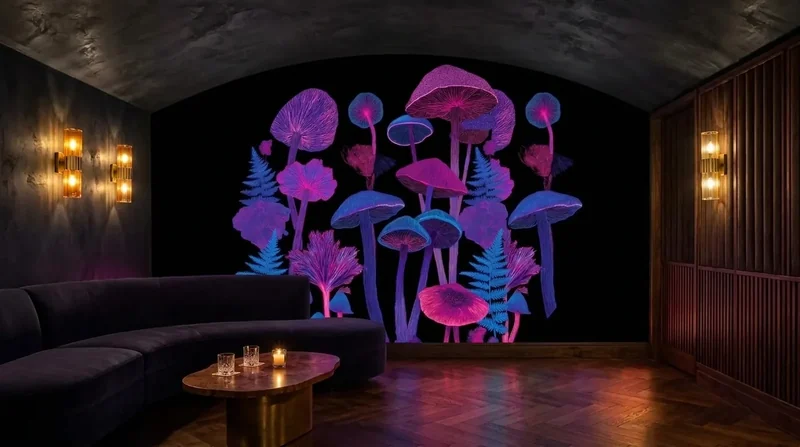 Bar: Glowing mushrooms