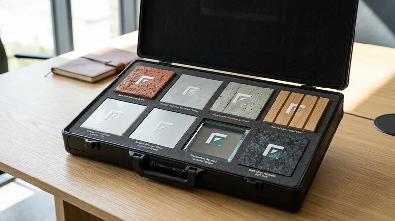 Printed 8-surface sample briefcase