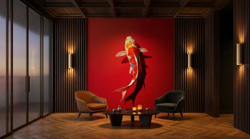 Restaurant: Red koi
